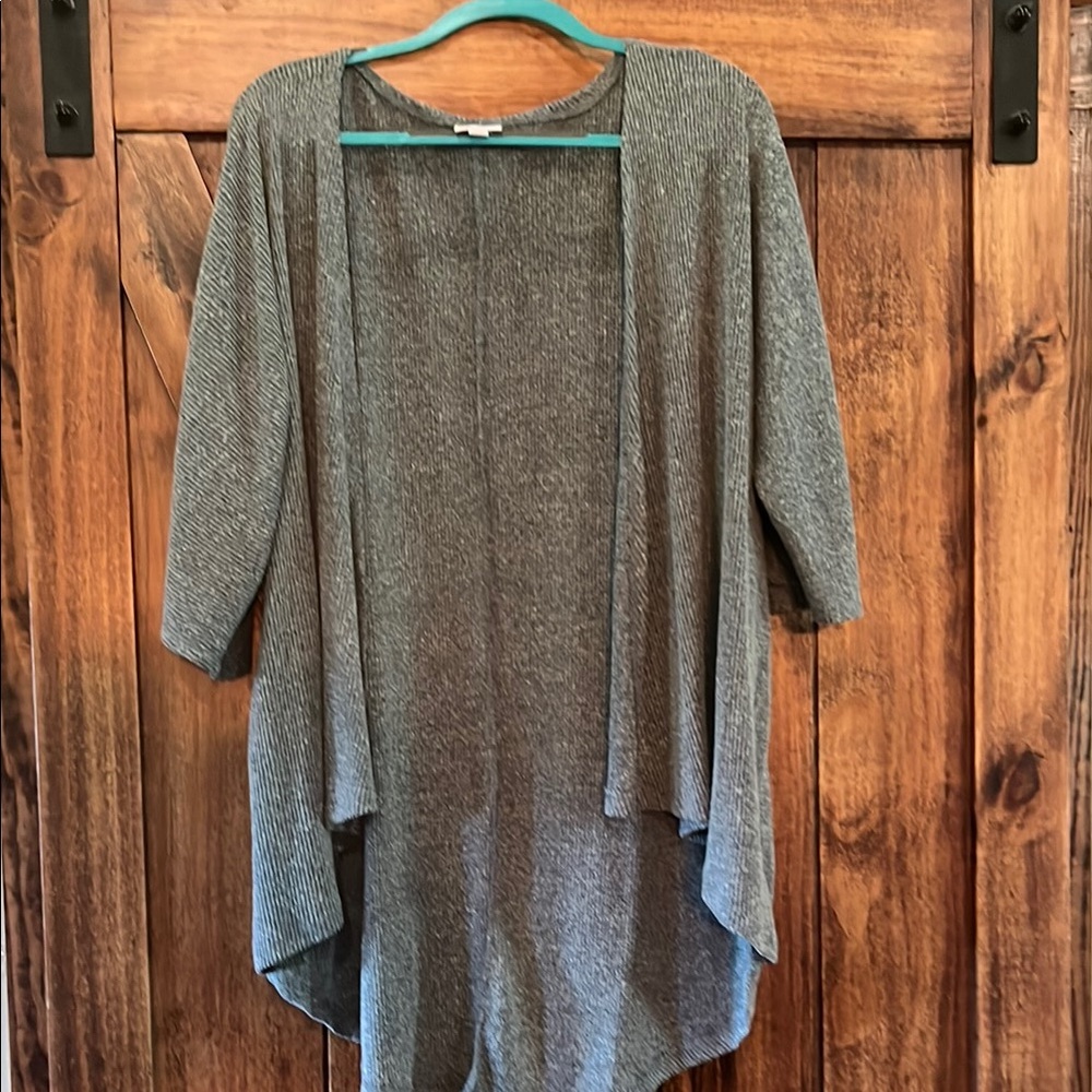 LuLaRoe Gray Women's Cardigan